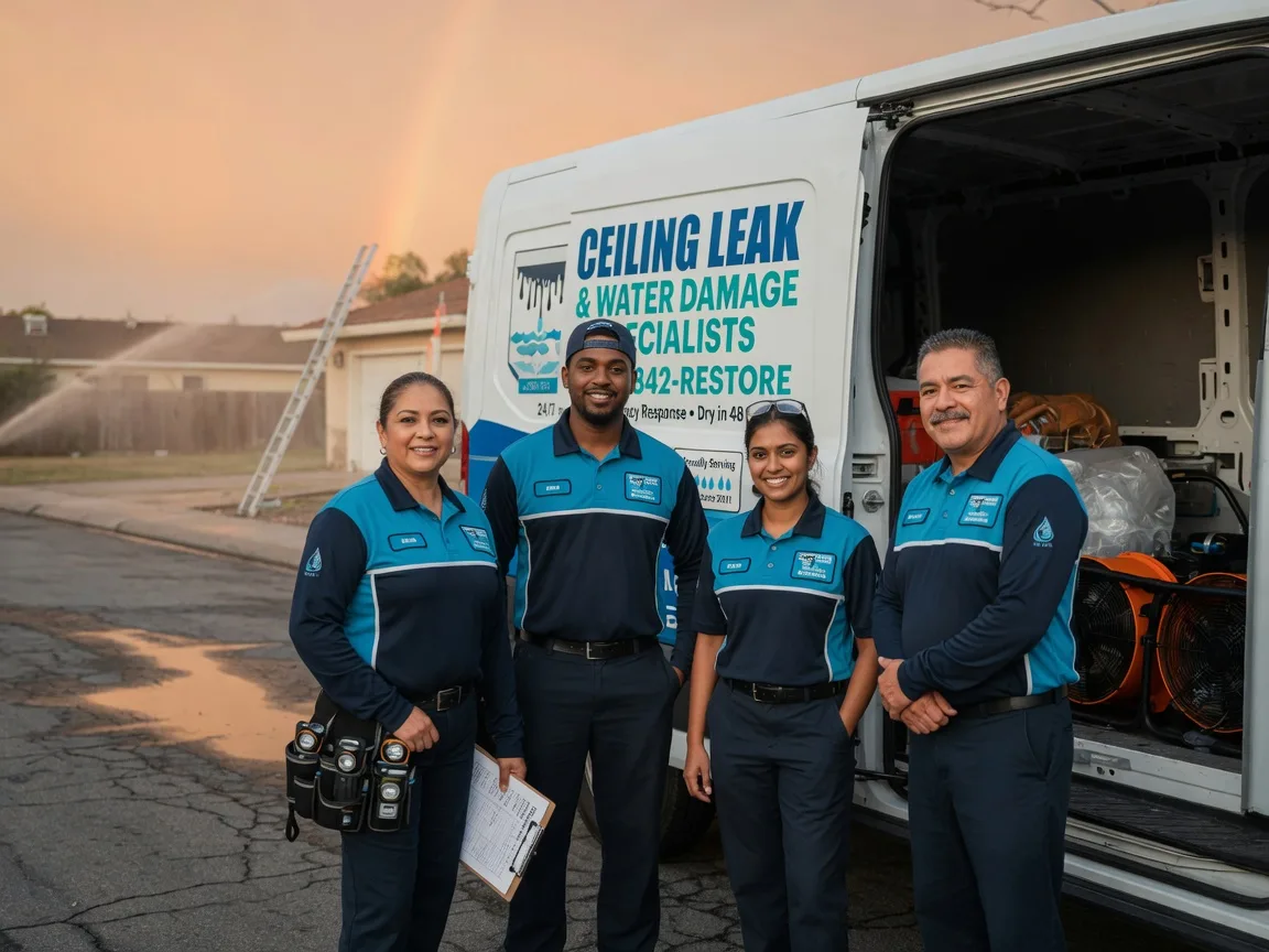 Ceiling Leak Cleanup company in Mesa, WA